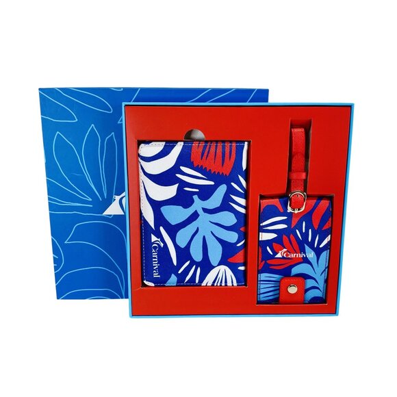 Carnival Cruise Passport Holder & Luggage Tag Set - Picture 2 of 4